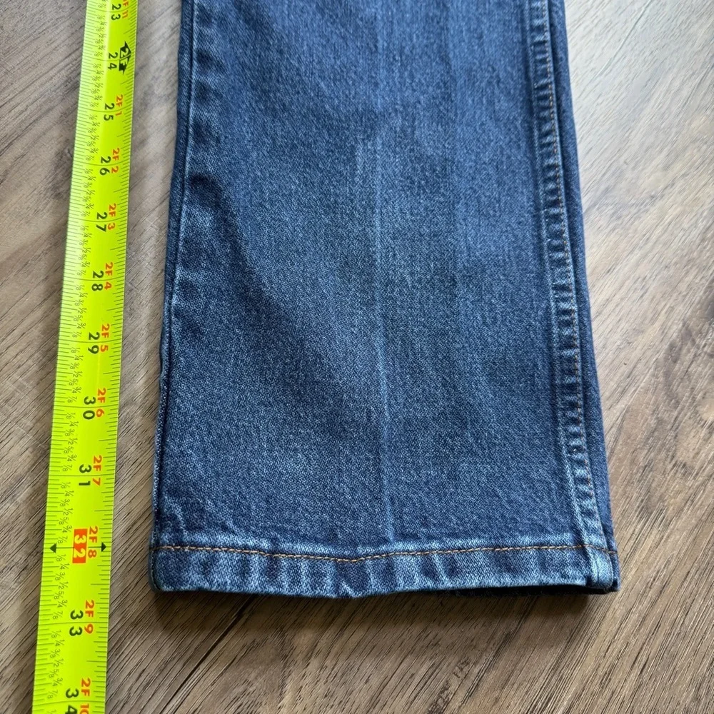 Vintage Women's High-Rise Denim Jeans - Size 7 x 34 Style 14MWZDD - Picture 4 of 15